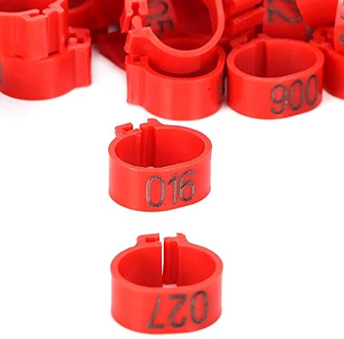 Duiven beenring plastic duiven voet ringpigonen beenbanden klein in grootte licht in gewicht slijtvast en duurzaam voor… - Afbeelding 4