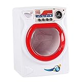 funktionelles spielzeug beispiel Die Kleinen können üben Wäsche zu waschen wie die Großen und können sich dabei über die tollen Wasser- und Waschgeräuschen freuen. Das Modell ist mit mehreren schwarz abgesetzten Tasten ausgestattet, mit denen sie das richtige Waschprogramm auswählen können