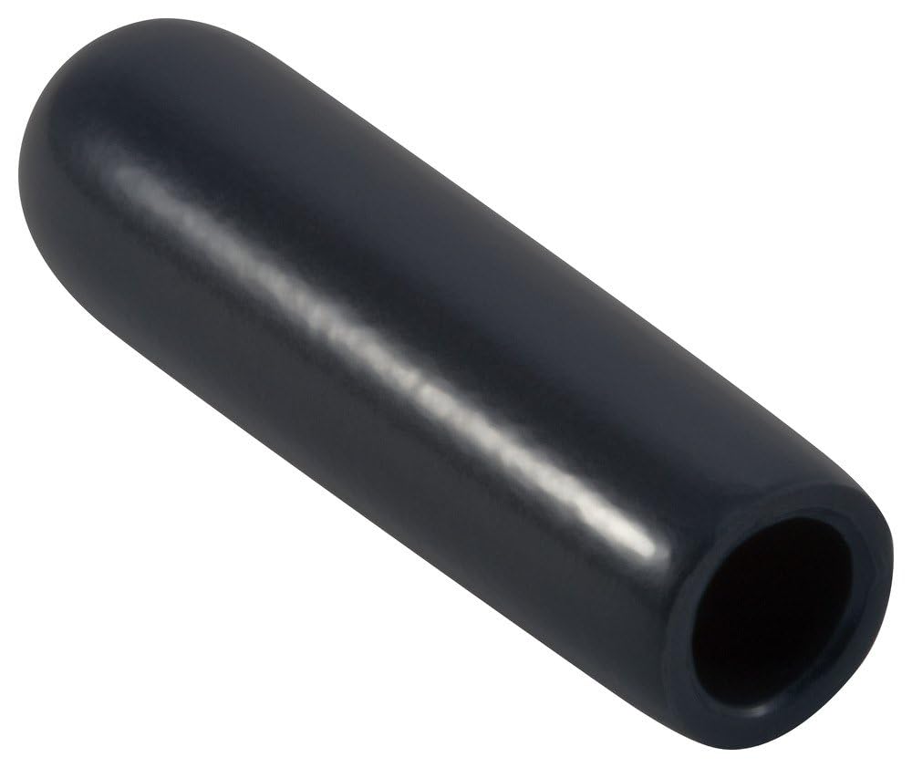 Caplugs HVC-187-16 HVC Series - Flexible Round Caps 1000 Pack, Black Vinyl 0.187" W x 1.000" L - Thread Protectors, Dust - Moisture Seals, Masking, Painting, Limited High Temp Exposure (99192281)