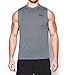 Under Armour Men's Tech Muscle Tank, Steel/Black, Medium