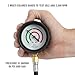 OEMTOOLS 37263 Exhaust Back Pressure Tester/Gauge Kit, Exhaust Gauge Diagnoses Catalytic Converter Issues, Oxygen Sensor Adapter, psi/Bar Readings