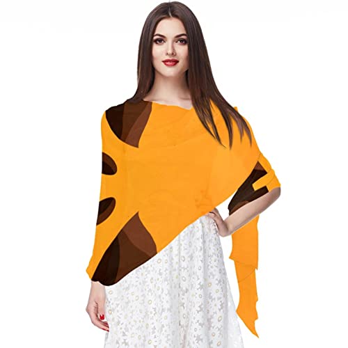 Écharpe de fond pour Halloween, le cadeau pashmina femme idéal en automne