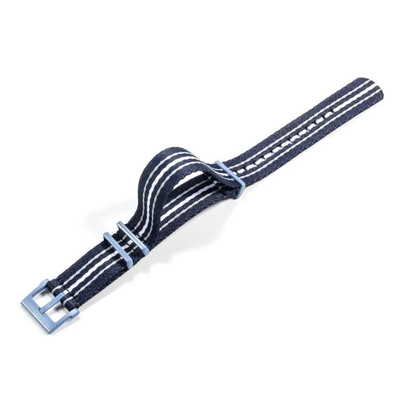 Bracelet de montre en nylon pour Blancpain Fifty Fathoms Ocean Commitment, pour Swatch