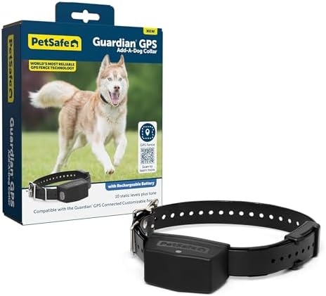 PetSafe Guardian GPS Connected Customizable Fence Add-A-Dog Colla...