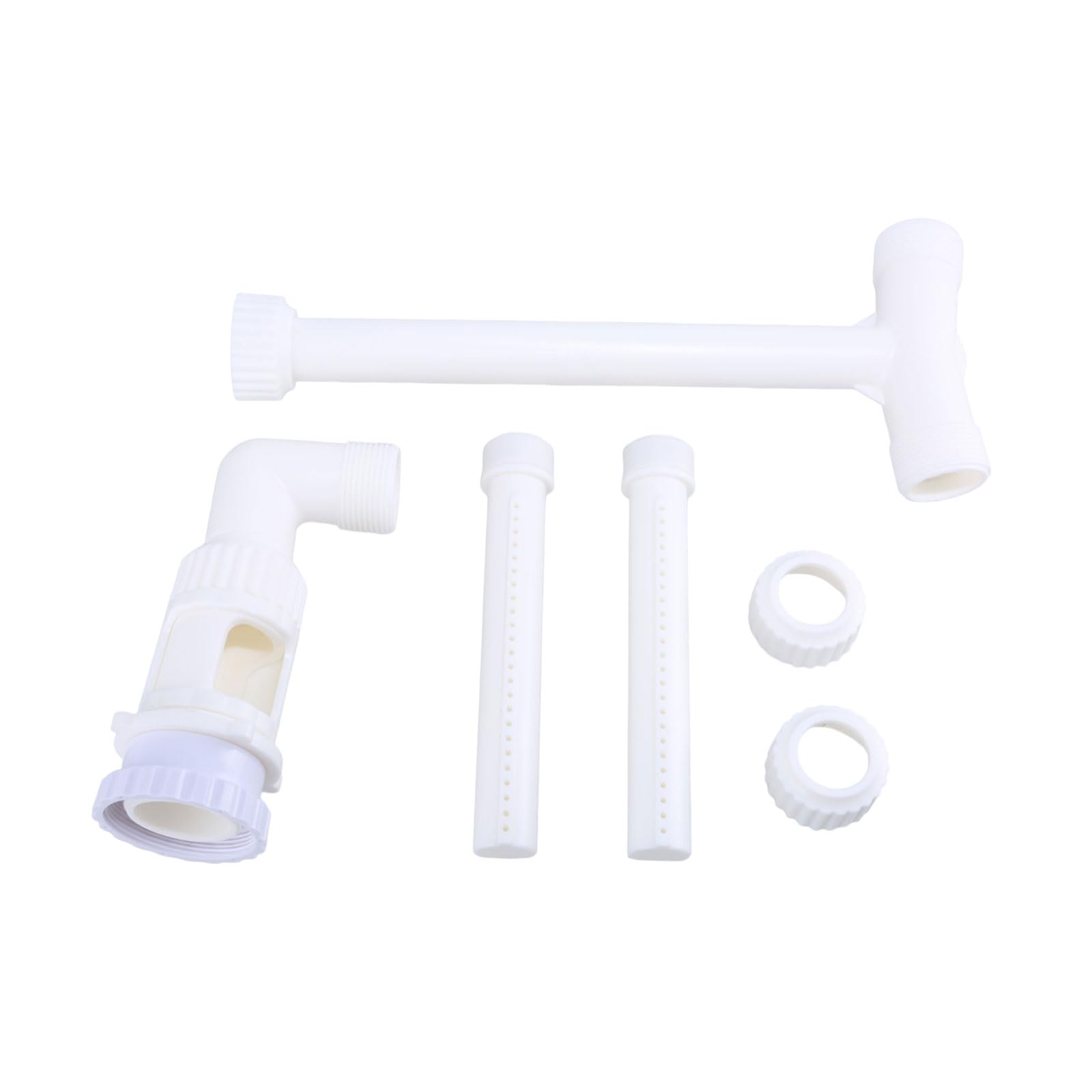 Pool Fountain for In-Ground Pools, Double Spray Waterfall Sprinkler, Ground Adjustable Double Spray