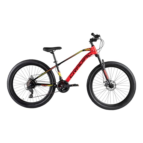 Image of CRADIAC - XC 90 X7 Gear Cycle 21 Speed | Cycle for Adults /Boys /Men |bycycles for Mens Adult 29 inch inches|Gear Bicycle for Boys 12 to 15 Years | Mountain Cycle with Dual Disc, Suspension Fork| MTB 29T