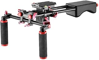 Neewer Portable Camera Movie Video Making System with Camera/Camcorder Mount Slider, Soft Rubber