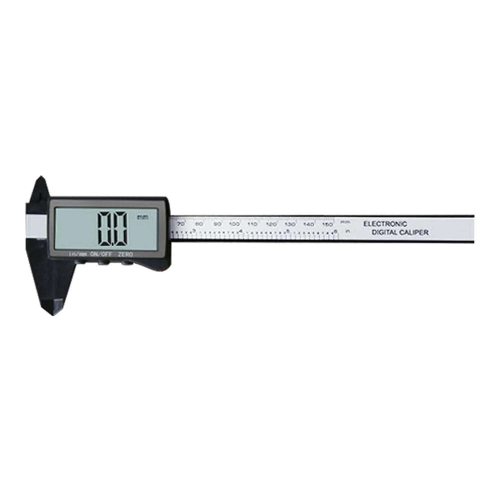 Mikrometr, Suwmiarki Elektroniczne Wysokiej Precyzji Mikrometr Pomiarowy Cyfrowy Mikrometr Do Pomiaru Domowego/przemysłowego/biżuteryjnego(Black 150mm)