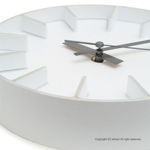 Amazon.co.jp: Lemnos レムノス edge clock エッジクロック S