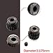 MakerDoIt 48P Pinion Gear Set 16T 17T 18T 19T 3.175mm 48 Pitch Pinion Gear Set 1/10 RC