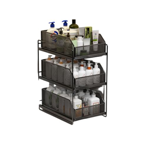 Angoda �V���N���X���C�h�����[�I �L�b�`����i�����o�����b�N �X�`�[�����ȃX�y�[�X������ ��e�ʎ��[ �g���ȒP �������H�핪�ޕ֗� �L�b�`�����ʑ䉺�K�p ��w �z���C�g (�O�i�����o��,��)