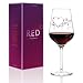 Produktbild RITZENHOFF Red Rotweinglas von Kurz Kurz Design, aus Kristallglas, 580 ml, mit edlen Platinanteilen