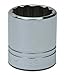 Williams STM-1228 1/2 Drive Shallow Socket, 12 Point, 28mm