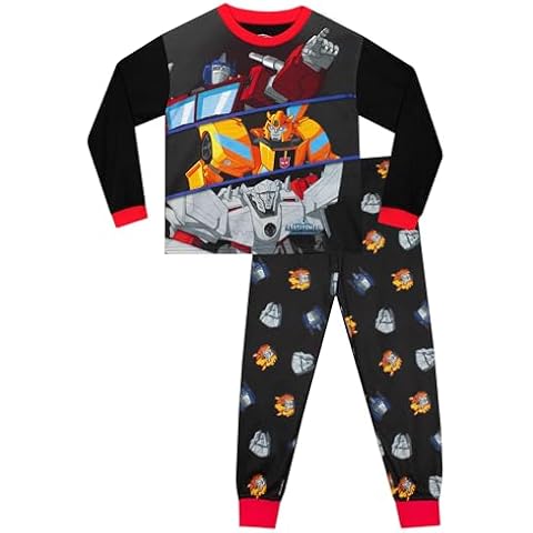 Transformers Long Sleeve Boys Pyjama Set Cover