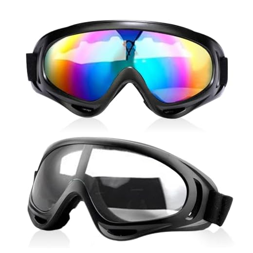 Udbrud Gafas de Esquí, 2 Piezas Gafas Motocross Esqui Snowboard Nieve Espejo Gafas de Esquí y Snowboard Gafas Esqui Mujer&Hombre para Hombre Mujer Adultos Juventud