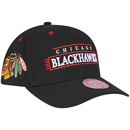 Black Chicago Blackhawks LOFI Pro Snapback miniatura 1