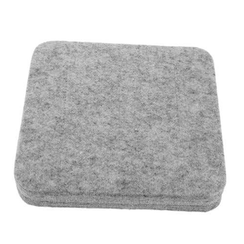 HIAKDOFT Almohadilla de Fieltro de Aguja Gruesa Pulg Base Cuadrada Estable para Manualidades Precisión con Fieltro de Lana Natural Pulg Portátil y Resistente