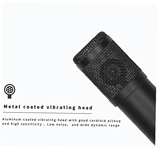 RRunzfon BM800 Kondensator-Mikrofon-Kit V8 Soundkartenmikrofon-Kondensator-Set für Streaming, K-Song-Mikrofongeräte – Bild 8