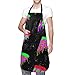 Kolorowy tryppy fartuch do pizzy tata regulowany fartuch imprezowy śliniak czyszczenie ryby fartuch z kieszeniami