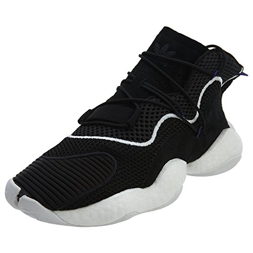 adidas Crazy BYW LVL 1 Core Black/Footwear White/Real Purple 12 D (M)