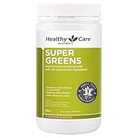 Heathy Care Super Greens Powder - 600 grams | Supports detoxification