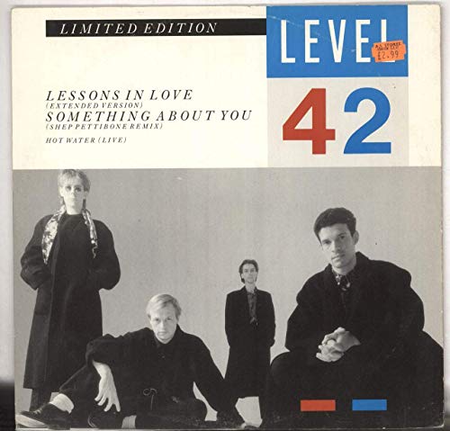 Lessons In Love (Extended Version) - Level 42 12"