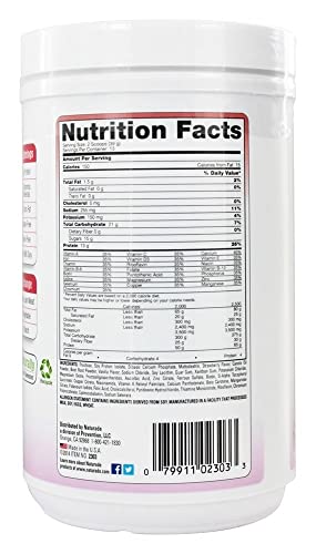 Naturade Total Soy Meal Replacement Soy Protein Blend, Strawberry Creme, 150 Calories Per Serving,13 Servings Per Tub #TOP1