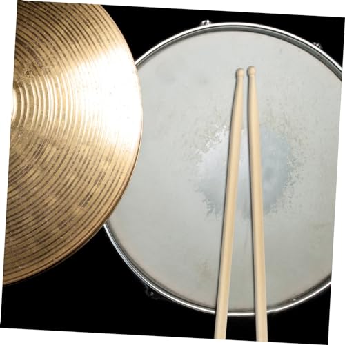 Baquetas VICASKY de madera de arce para jazz, 4 pares, tamaño 5A, color beige, ligeras y cómodas de sostener miniatura 5