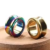 Angelrollen-Führungsring für leisen Schnurdurchgang mit reibungsarmer Lagertechnologie, Edelstahl-Konstruktion, passend für mehrere Rollenmontage (Schwarz-A)