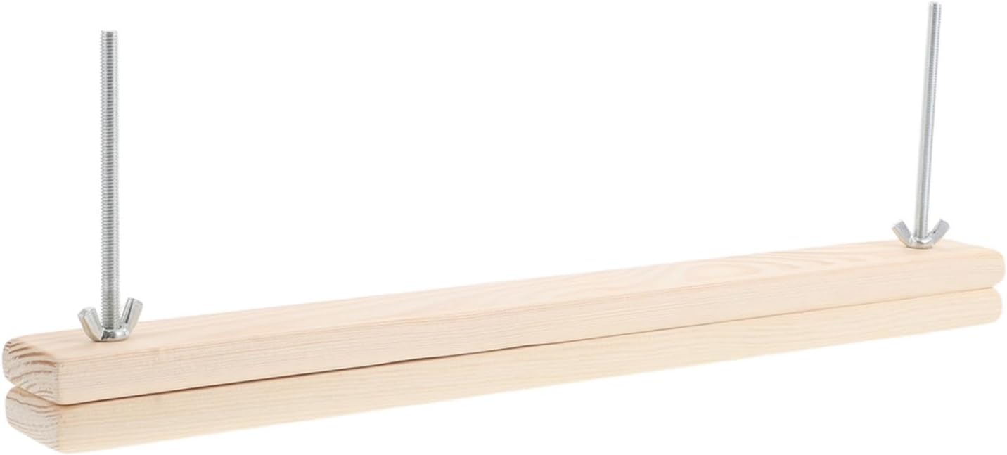 ULDIGI Manual Paper Presser for Bookbinding Wooden Book Binding Tool Kit for Home Professional Use