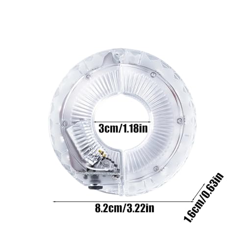 Lumières pour rayons de vélo LED 7 couleurs rechargeables USB - 6