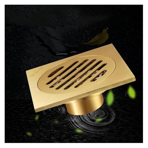 Drain de sol carré anti-odeur inox, adieu reflux douche et baignoire - 4