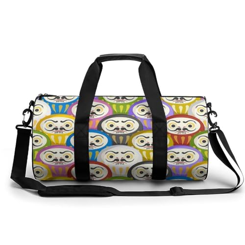 Sac de voyage pour camping et week-end duffel bag bicolore
