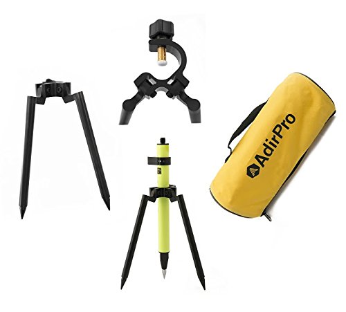 AdirPro Mini Prism Bipod 10" legs Aluminum