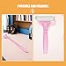 Healeved 1 Set Folding Cream Applicator: Easy to Use Roller for Lotion and Sun Screen - Long Handle Body Applicator Daily Lotion Spread for Even Coverage 29cm-46.5cm
