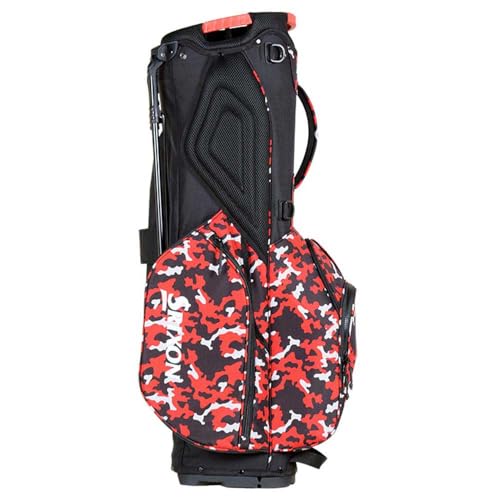 Srixon Sac de golf sur pied de qualité supérieure Rouge