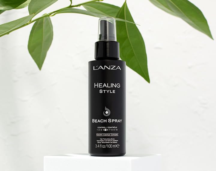 Miniatura 4 de L'ANZA Spray de playa de estilo curativo con efecto de retención medio elimina el encrespamiento, desenreda y aumenta el brillo del cabello, con