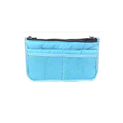 Preisvergleich Produktbild Damen Schminktasche Nylon Kosmetiktasche für Handtasche Makeup Tasche Damen Kosmetiktasche Bleistiftbeutel Geldbörse zur Aufbewahrung von Schlüsseln Kopfhörern Lippenstift