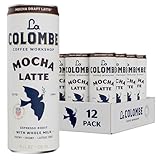 La Colombe Coffee, Mocha Draft Latte, 11 fl oz Cans (Pack of 12), Coffeehouse Quality Cold Brew, Specialty Grade Coffee Beans, Ready-to-Drink On-the-Go