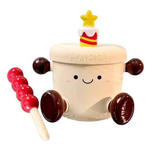 Tazas de cerámica | A prueba de derrames y a prueba de polvo para té y bebidas,De porcelana para leche - Para capuchino, leche, chocolate, café, vino, zumo, cerveza, cocina, café, restaurante, casa