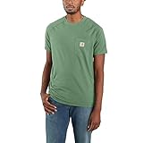 Carhartt Men's Big & Tall Force Cotton Short Sleeve T-Shirt Relaxed Fit
