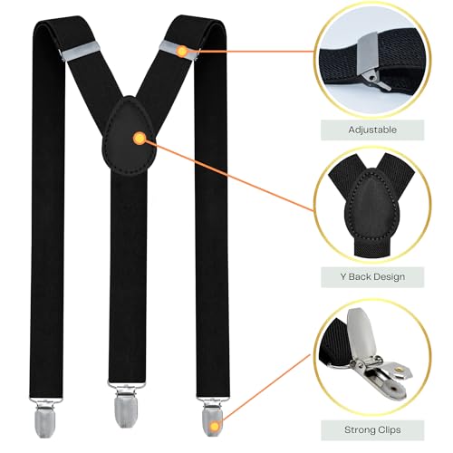 trilece Child Kids Boys Girls Toddlers Infant Baby Suspenders Adjustable Y Back Suspenders2