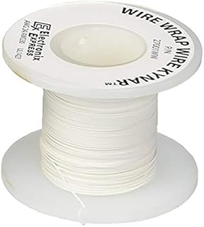 Wire Wrap Solid Kynar Wire 30 Gauge (White, 100 Feet) by EX ELECTRONIX EXPRESS â€¦
