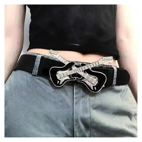 Unisex Guitar Decorative Belt3