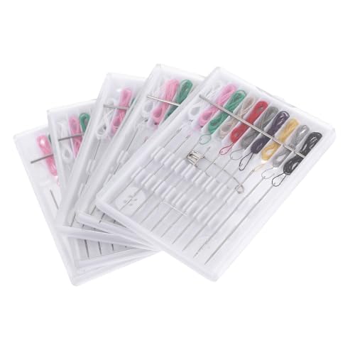 Beatifufu 5Packs Portable Sewing Kit with Thread and Needles Travel Sewing Tools for Hotels and Emergencies Multifunctional Storage Case for Home and Outdoor Use