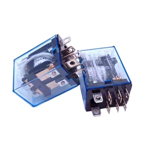 Relais électromagnétique LY2NJ DPDT AC 110V 8 broches avec embase de fixation