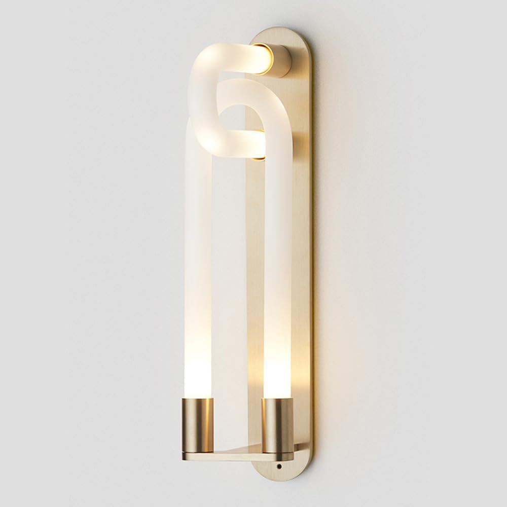 SBZIOJHDR wall Lights， Sconce Long Strip Light Living Room for Home Decor Bathroom Indoor Lighting Luminaire(A,3000K)