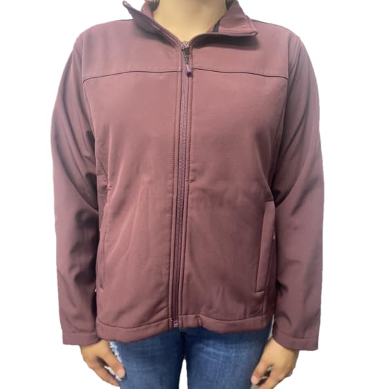 Performance Maroon Softshell Jacket by Powder River