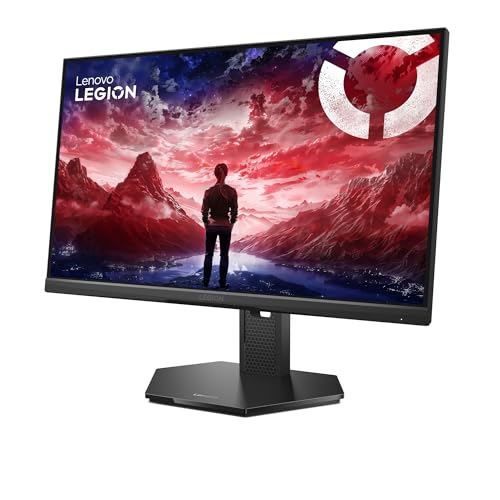Lenovo Legion 25-10 - Écran Gaming Pro 24.5'' FHD (IPS Panel, 320Hz, 0.5ms MPRT, HDMI 2.1, DP 1.4, Câble DP, AMD FreeSync Premium) Réglage en Inclinaison/Hauteur/Rotation/Pivot - Noir