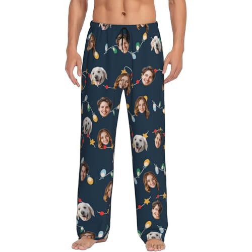 Custom Pajama Pants For Men Women Personalized Pajamas With Face Custom Face Pajama Pants Customized Funny Gifts2